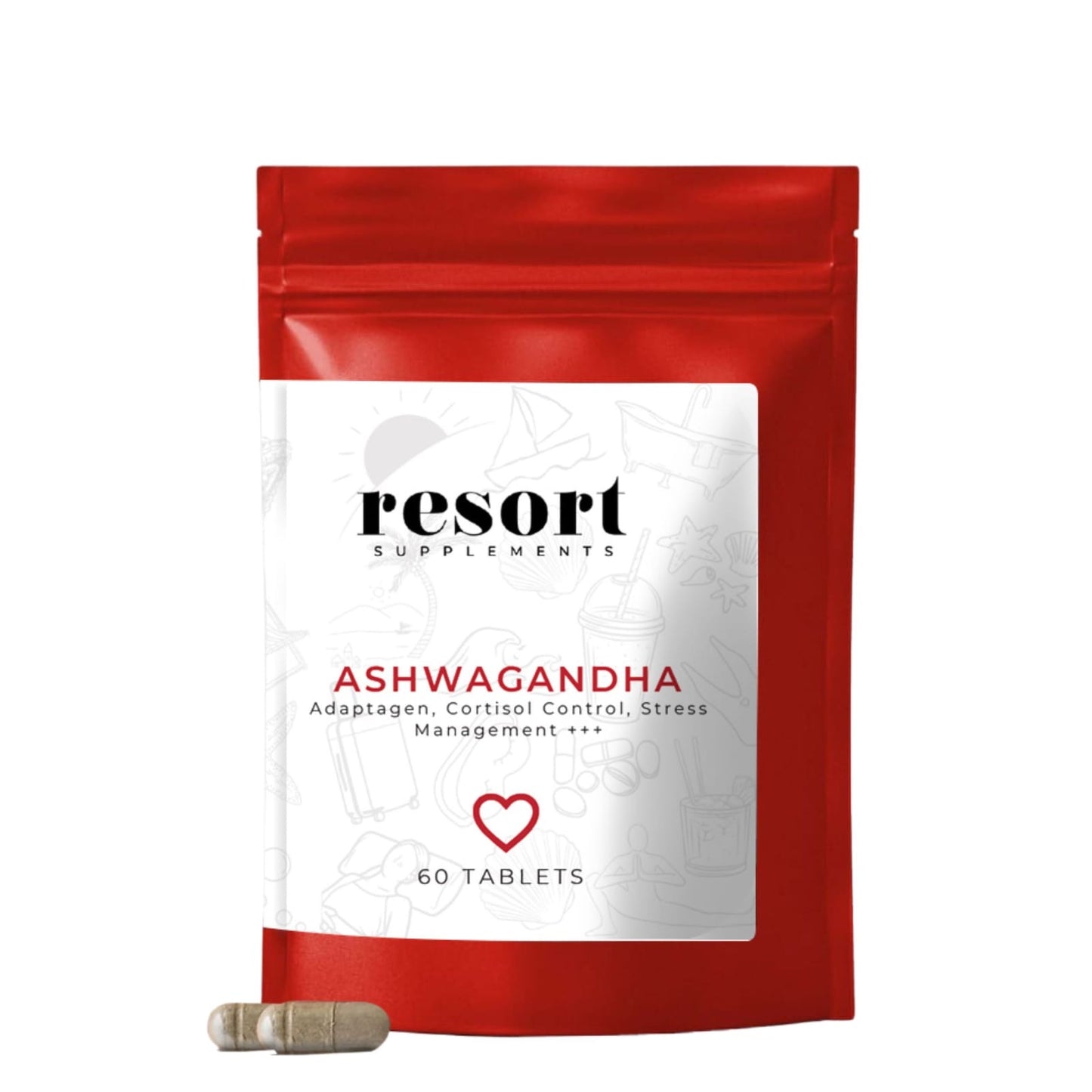 ASHWAGANDHA - Cortisol Control & Performance Enhancement